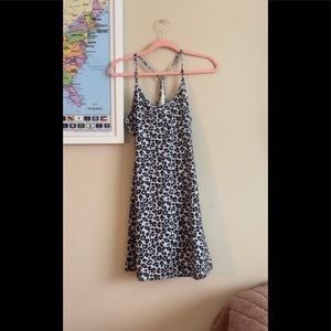 Athletic leopard dress